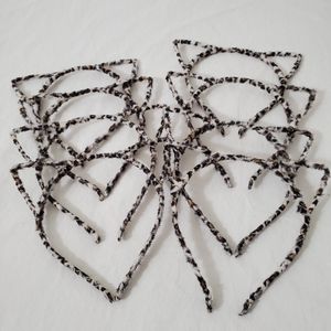 Headband Party Bundle | Leopard Furry Cat Ears | Cosplay Dress Up